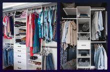 Main Photo for article entitled Stunning cost effective closets