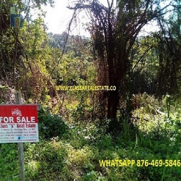 Photo #1 of 4 - Property For Sale at TORADO HEIGHTS, Montego Bay, St. James, Jamaica. Residential Land with 0 bedrooms and 0 bathrooms at USD $160,000. #262.