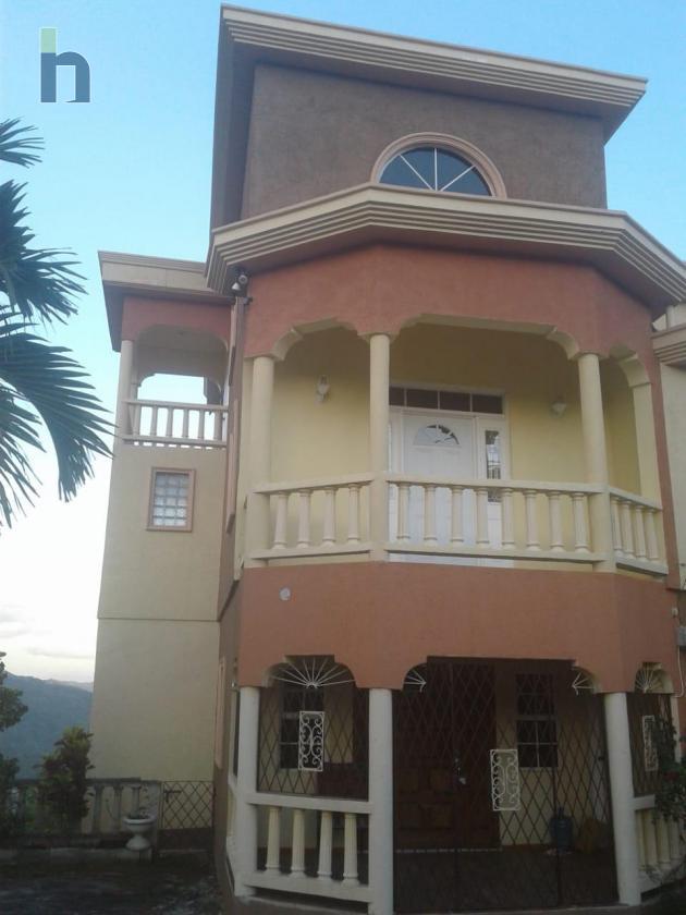 Photo #2 of 4 - Property For Sale at Bonnie View Terrace, Melrose Mews , Williamsfield, Manchester, Jamaica. House with 6 bedrooms and 4 bathrooms at USD $225,000. #393.