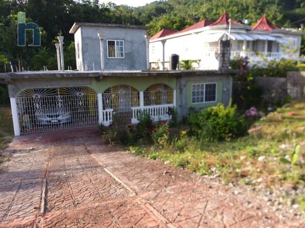 Photo #1 of 1 - Property For Sale at Lot 57, Saint Margarets Bay, Portland, Jamaica. House with 4 bedrooms and 3 bathrooms at JMD $30,000,000. #726.